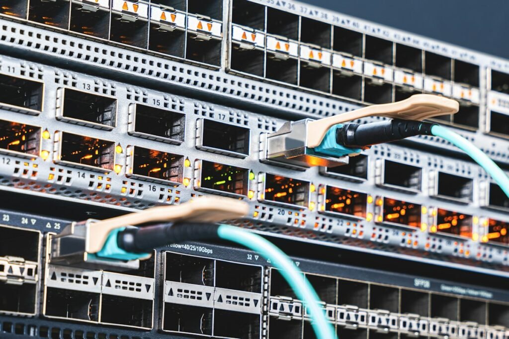 Network server infrastructure